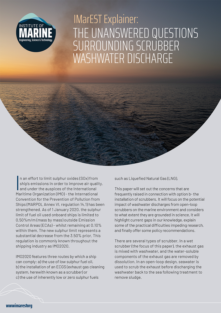 iMarest解释器：围绕洗涤器洗涤水的问题未解决的问题
