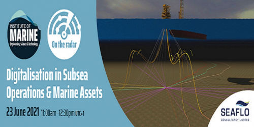 IMarEST雷达:数字化在水下操作,海洋资产